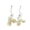 2025 Pendientes de Borla Larga de Iris Fresco Atmósfera Nicho Estilo Exquisito Pendientes Versátiles Elegantes Suaves