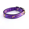 Suministro directo de fábrica de collares para mascotas con estampado de dibujos animados, collares para perros de cincha duradera para perros pequeños y medianos, disponibles para dropshipping