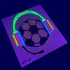 EE. UU., Canadá y México Tatuajes Pequeños Luminiscentes para el Mundial, Tatuajes Fluorescentes con Temática de Fútbol, Pegatinas Faciales Decorativas para Animación de Eventos