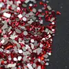 Joias para Unhas Mistas de Ano Novo Vermelho Grande Mini Flats Pequenos Fundo Redondo Formato Especial Mistura de Substituição Diamante K9 Unha Decorada Diamante