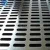 Processamento de Chapa Perfurada Galvanizada para Venda por Atacado Malha Perfurada com Furos Redondos Longos Tianlong