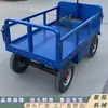 Jutuo Supplies Camiones Eléctricos de Plataforma de Cuatro Ruedas, Vehículos de Transporte de Burros de Montura Invertida, Vehículos de Transferencia de Taller y Almacén