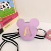 Bolsos para Niños Estilo Coreano Bolso de Hombro para Niñas Lindo Monedero Infantil de Mickey Dibujos Animados Moda PU Bolso de Hombro para Niños y Niñas