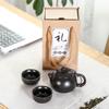 Tetera Portátil Xishi Juego de Té Cerámico para Viaje Set Kung Fu Reunión Anual Festival Regalo Premio Conmemorativo Logo Impreso