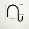 Gancho de Hierro Negro en Forma de S Colgante de Maceta para Pared Gancho Universal para Organización y Almacenamiento de Cocina Blanco Metabo