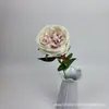 Tela Cepillada Austin Rosa Flor Artificial Boda Salón de Bodas Set Material Floral Fila de Flores Guía de Camino Decoración de Pared de Flores Flor Artificial