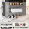 Estante Magnético Desmontable para Especias de Pared de Cocina Cubierta Multifuncional para Tubería de Calentador de Agua a Gas