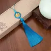 Borla de Lingote de Oro Borla para Atraer Riqueza, Colgante Anillo de Dinero Estilo Antiguo, Bolsa de Saquito, Accesorios Colgantes para Coche DIY Al por Mayor