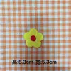 Etiqueta Bordada de Flor Colorida para Bolsa de Computador, Acessórios de Vestuário, Patch Adesivo, Patch de Tecido Bordado