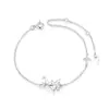 Pulsera de Mil Grullas de Papel para Mujer, Lujo Ligero de Gama Alta, Pulsera de Circonita con Diamante Rosa, Pulsera Creativa de Ráfaga Estelar, Moderna y Versátil