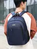 Nova mochila multifuncional masculina bolsa simples para viagem de negócios mochila escolar para alunos do ensino fundamental e médio logo imprimível