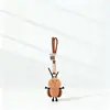 Nova Boneca de Pelúcia Desenho Animado Engraçado Pingente de Barata Figura Fofa de Barata Musculosa Charme para Mochila Chaveiro