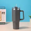 Taza de Coche Transfronteriza de 40 oz con Asa, Taza para Hielo con Revestimiento Interior de Acero Inoxidable 304 de Doble Capa, Taza Térmica, Taza para Cerveza