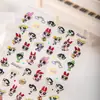 Pegatinas Populares Lindas de Las Chicas Superpoderosas para Arte de Uñas, Pegatinas de Relieve 3D Adhesivas, Pegatinas Impermeables para Uñas DIY