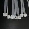Bridas de Nylon Autocierre Serie Hbl50 Blanco y Negro Bicolor Plástico para Agrupar Cables Correas Multiespecificación