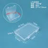 Caixa de Embalagem de Plástico Transparente Caixa de Exibição de Amostra de Ferramentas de Hardware Caixa de Embalagem de Peças Organizador de Acessórios Caixa de Armazenamento de Cartões