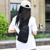 Bolso Cruzado de Pecho de Nylon Ligero Estilo Nuevo Simple de Alta Gama Moda Exterior Gran Capacidad Resistente al Desgaste Impermeable Versátil de Alta Gama