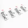 Rodamiento Giratorio Doble Anillo Anillo de Figura 8 Conector de Anillo en Forma de 8 Equipo de Pesca Suministros de Pesca Fábrica Venta al por Mayor