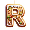 Nuevo Acrílico Transfronterizo Plano Acrílico de Dibujos Animados Letras Colgante Navideño