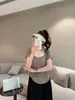 Camiseta de Manga Corta Cuello Cuadrado de Modal para Mujer Verano Color Sólido Holgada Aspecto Delgado Talla Grande Versátil Casual Camiseta Base Superior