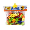 Hongtai Floco de Neve Tubo de Água Divertido Homemzinho Macio Blocos de Construção Brinquedo DIY Infantil Barraca de Venda Quente