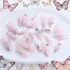 Venta Caliente Comercio Exterior Uñas Artísticas Uñas Portátiles Moda Sencilla Fresco Línea de Purpurina Mariposa Larga Ballet Uñas Portátiles Mayoreo