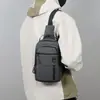 Bolsa de Peito Oxford de Alta Qualidade, Bolsa Transversal, Bolsa Pequena Masculina, Bolsa Tática para o Dia a Dia, Mochila Esportiva Casual, Bolsa de Ombro Masculina