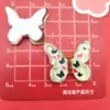 Serie de Mariposas Cuadros Asimétricos Hielo Transparente de Colores Accesorios de Resina DIY Tocado Pasador Funda para Teléfono Móvil Parche de Joyería