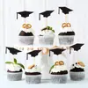 Temporada de Graduación 2026 Inserto para Pastel Inserto para Pastel Gorro de Graduación Decoración para Pastel Fiesta Tienda de Repostería Decoraciones