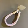 Cuerda para Teléfono Móvil Nueva DIY Trenzada Cuerda de Muñeca Anti-Pérdida Cadena para Teléfono Móvil Funda para Teléfono Móvil Cámara Ccd Color Cordón Colgante para Teléfono Móvil