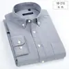 Camisa Oxford de Manga Larga para Hombre de Color Sólido 100% Algodón, Camisa Base Casual Estilo Coreano, Camisa para Hombre 100% Algodón, Venta al por Mayor