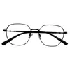 M90123 Nuevo Marco de Gafas Estilo Coreano Retro, Gafas Cuadradas Anti-Luz Azul para Hombres y Mujeres, Se Pueden Montar Lentes de Graduación