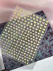 Yitu Adesivos para Unhas 3D Coração Padrão Formiga Folha de Ouro Gelatina Estilo Retro Popular Exquisito Acessórios Adesivos Yt7000