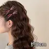 Grampo Lateral Clareador Outono/Inverno Feminino Retrô Sem Costura High-End Grampo para Franja Estilo Coreano Atmosfera Fashionável Grampo de Uma Palavra Acessórios de Cabelo