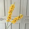 Flores Artificiais Delphinium de 2 Galhos Flores Falsas para Casamento Arranjo de Flores Delphinium Grande Jacinto Decoração de Casa Flores de Seda