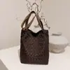 Bolso de Hombro de Moda para Mujer Otoño 2025 Bolso Tote Casual de Gran Capacidad para Estudiante Viajes al Trabajo