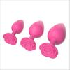 C667 zona trasera rosa silicona coloridas gotas de agua tapón zona trasera expansión zona trasera tapón anal alternativa al punto G sabor