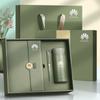 Caja de regalo con taza de vacío para portátil, personalizada, con logotipo imprimible, elegante y de alta gama para negocios y oficina.