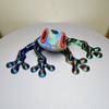Impresión 3D Adornos Magnéticos de Rana Rana Arborícola Calcomanías para Refrigerador Modelo de Rana Pequeña Juguetes para Descompresión para Niños Caperucita Roja Libro Mismo