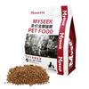 Fabricante atacadista de ração para gatos, preço integral, alimento básico para gatos adultos e filhotes, alta nutrição, carne fresca para gatil.