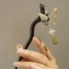 Horquilla Retro de Moño con Borla al por Mayor para Mujer Moda de Primavera Temperamento Adorno para Recogido de Cabello Horquilla de Estilo Antiguo Hanfu para Mujer