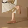 Pantuflas Cerradas de Suela Gruesa Augu Shiden para Mujer 2026 Nuevas Sandalias de Verano para Exteriores Tejidas Huecas para Mujeres Embarazadas Estilo Slip-On