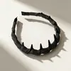 Faixa de Cabeça de Tricô com Ponto de Trança em Jeans Múltiplas Cores Tecido Retrô Presilha de Cabelo Faixa de Cabeça Feminina Acessórios de Cabelo para o Dia a Dia Estoque de Fábrica Atacado