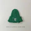 Gorros de Lana para Niños y Niñas en Otoño e Invierno, Cortavientos y Cálidos, Gorros de Orejeras de Punto con Agujeros Tendencia Coreana, Gorros Anti-Frío
