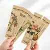 Marcadores de Página Qiyu 30 Marcadores de Página Retro Nostálgicos Transfronteiriços Arte Nicho Criativo DIY Material para Decoração de Leitura Cartões