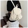 Mochila de Moda Trendy de Nicho 2025 Estilo Coreano Mochila Escolar para Estudiantes Mochila Cubo de Viaje para Mujeres