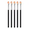 Pincel de sombra de ojos de esponja individual dos colores corazón de goma algodón pincel Halo para ojos palo de sombra de ojos de esponja herramientas de maquillaje de belleza al por mayor