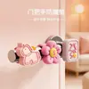 Novo produto: Protetores de maçaneta de porta de silicone fofos, perfeitos para portas de entrada e quartos, fornecendo proteção contra impactos e servindo como um elemento decorativo
