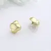 Pendientes de Temperamento de Moda Retro Ins Simples Transfronterizos Europeos y Americanos Personalidad Nicho Diseño Único Forma Irregular Pendientes para Mujer