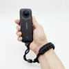 Câmera esportiva GoPro DJI Insta360 SLR câmera parafuso 1/4 corda de mão anti-perda pulseira de pulso trançada